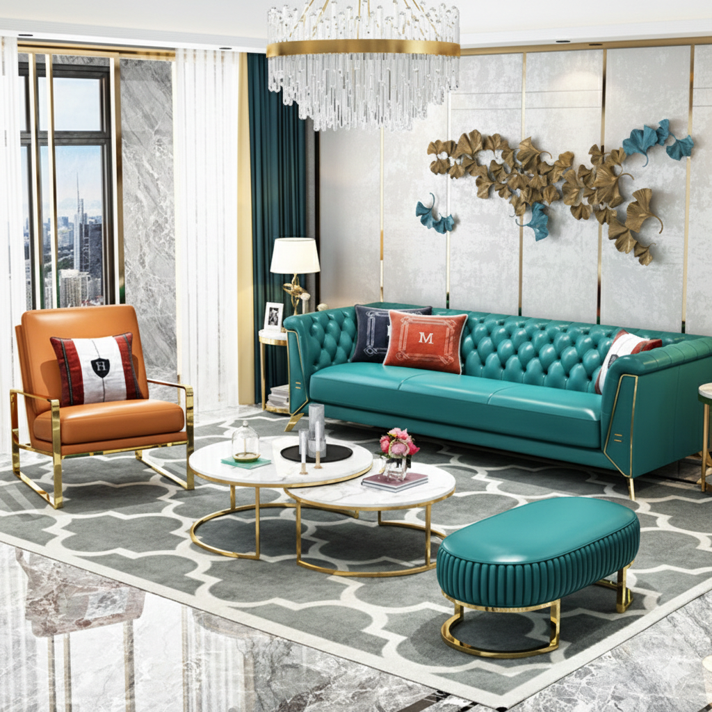 Welcome To JH Interior Luxury Living Room